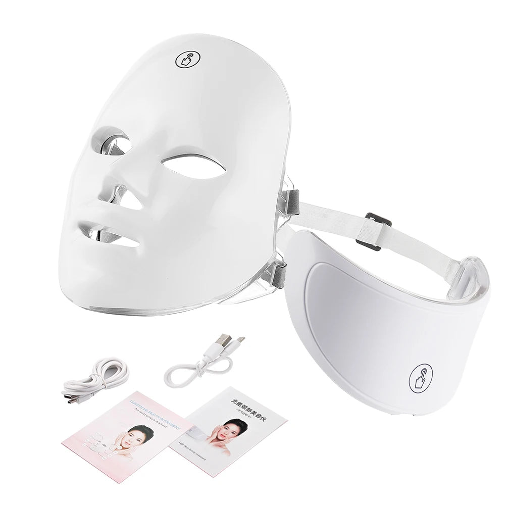Pro-Grade LED Face & Neck Mask