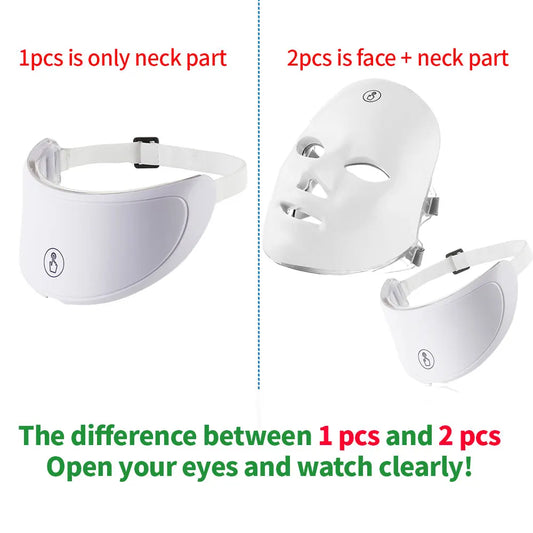 Pro-Grade LED Face & Neck Mask